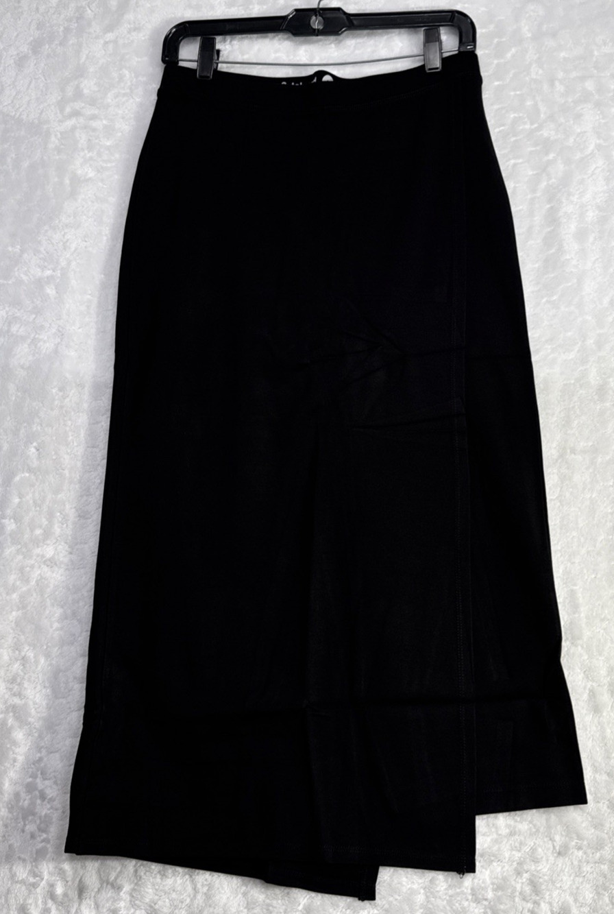 Betabrand The Sassiest Pant Size M Capri Skirt Skort Combination Overlay Panel